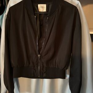 Ashley By 26 International Black Bomber Jacket